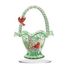 Load image into Gallery viewer, Flower Eagle Hummingbird-Single Side Drill-Acrylic Diamond Desktop Ornament