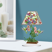 Load image into Gallery viewer, Flower Eagle Hummingbird-Single Side Drill-Acrylic Diamond Desktop Ornament