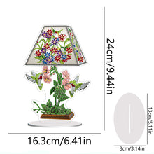 Load image into Gallery viewer, Flower Eagle Hummingbird-Single Side Drill-Acrylic Diamond Desktop Ornament