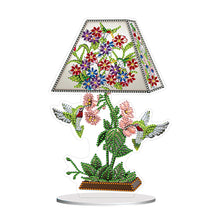 Load image into Gallery viewer, Flower Eagle Hummingbird-Single Side Drill-Acrylic Diamond Desktop Ornament