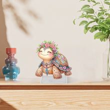 Load image into Gallery viewer, Marine Life-Single Side Drill-Acrylic Diamond Desktop Ornament