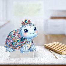 Load image into Gallery viewer, Marine Life-Single Side Drill-Acrylic Diamond Desktop Ornament