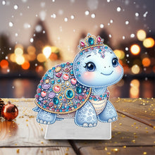 Load image into Gallery viewer, Marine Life-Single Side Drill-Acrylic Diamond Desktop Ornament