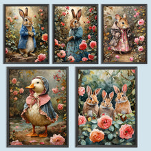 Load image into Gallery viewer, Peter Rabbit-Full Square Diamond Painting-30x40cm