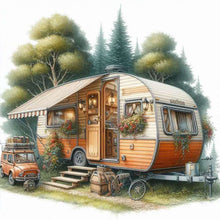 Load image into Gallery viewer, Landscape-Full Round Diamond Painting-30x30cm