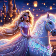 Load image into Gallery viewer, Disney Princess-Full Round Diamond Painting-40x40cm