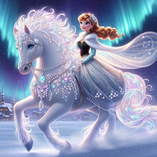 Load image into Gallery viewer, Disney Princess-Full Round Diamond Painting-40x40cm
