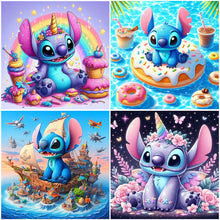 Load image into Gallery viewer, Stitch-Full Round Diamond Painting-30x30cm