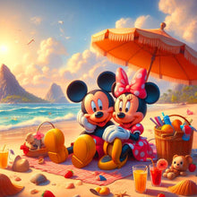 Load image into Gallery viewer, Disney-Full Round Diamond Painting-30x30cm