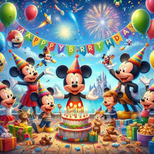 Load image into Gallery viewer, Disney-Full Round Diamond Painting-30x30cm