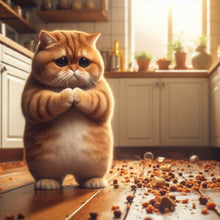 Load image into Gallery viewer, Cat-Full Round Diamond Painting-30x30cm