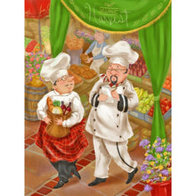 Load image into Gallery viewer, Chef-Full Round Diamond Painting-30x40cm