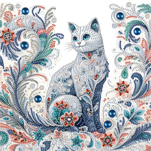 Load image into Gallery viewer, Cat-Partial Special Diamond Painting-30x30cm