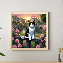 Load image into Gallery viewer, Cat-Full Round Diamond Painting-30x30cm