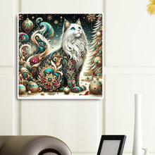 Load image into Gallery viewer, Cat-Full Round Diamond Painting-30x30cm
