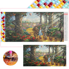 Load image into Gallery viewer, Alice in Wonderland-Full Square Diamond Painting-80x40cm-Large Size