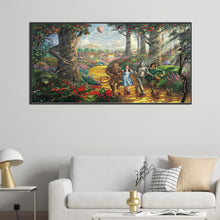 Load image into Gallery viewer, Alice in Wonderland-Full Square Diamond Painting-80x40cm-Large Size