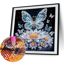 Load image into Gallery viewer, Butterfly-Partial Special Diamond Painting-30x30cm