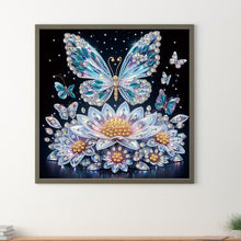 Load image into Gallery viewer, Butterfly-Partial Special Diamond Painting-30x30cm