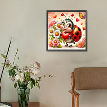 Load image into Gallery viewer, Ladybug-Full Round Diamond Painting-30x30cm