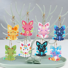 Load image into Gallery viewer, 6/8Pcs/Set Animal-Double Side Drill-Diamond Keychain