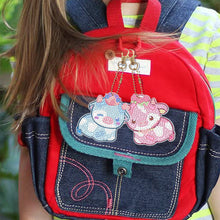 Load image into Gallery viewer, 6/8Pcs/Set Animal-Double Side Drill-Diamond Keychain