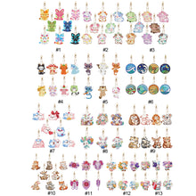 Load image into Gallery viewer, 6/8Pcs/Set Animal-Double Side Drill-Diamond Keychain