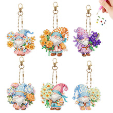 Load image into Gallery viewer, 6/8Pcs/Set Animal-Double Side Drill-Diamond Keychain