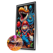 Load image into Gallery viewer, Mario-Full Round Diamond Painting-40x70cm-Large Size