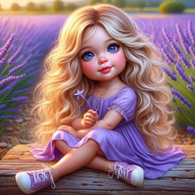 Load image into Gallery viewer, Farm Girl-Full Round Diamond Painting-30x30cm