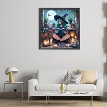 Load image into Gallery viewer, Magical Girl-Full Round Diamond Painting-50x50cm