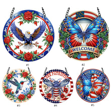 Load image into Gallery viewer, Independence Day Animal-Single Side Drill-Diamond Pendant