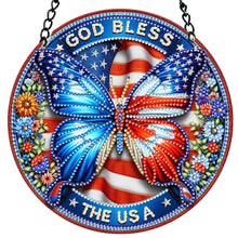 Load image into Gallery viewer, Independence Day Animal-Single Side Drill-Diamond Pendant