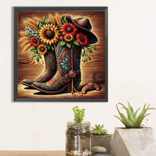 Load image into Gallery viewer, Boots-Full Square Diamond Painting-40x40cm
