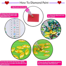 Load image into Gallery viewer, 6Pcs/Set Animal-Diamond Art Craft Wall Hooks