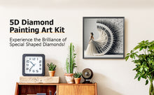Load image into Gallery viewer, Girl-Full Round Diamond Painting-40x40cm