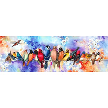 Load image into Gallery viewer, Bird-Full Round Diamond Painting-90x30cm-Large Size