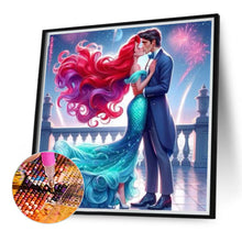 Load image into Gallery viewer, Mermaid-Full Round Diamond Painting-40x40cm