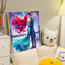 Load image into Gallery viewer, Mermaid-Full Round Diamond Painting-40x40cm