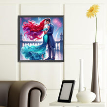 Load image into Gallery viewer, Mermaid-Full Round Diamond Painting-40x40cm