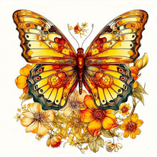 Load image into Gallery viewer, Butterfly Dragonfly-Full Round Diamond Painting-30x30cm