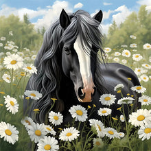 Load image into Gallery viewer, Horse-Full Round Diamond Painting-30x30cm