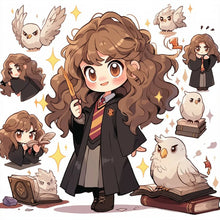 Load image into Gallery viewer, Harry Potter-Full Round Diamond Painting-40x40cm