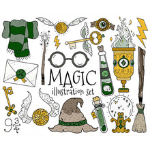 Load image into Gallery viewer, Harry Potter-Full Round Diamond Painting-50x40cm