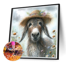 Load image into Gallery viewer, Donkey-Full Round Diamond Painting-30x30cm
