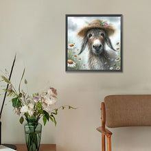 Load image into Gallery viewer, Donkey-Full Round Diamond Painting-30x30cm
