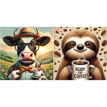 Load image into Gallery viewer, Animal-Full Round Diamond Painting-40x40cm