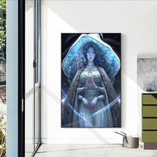 Load image into Gallery viewer, Girl-Full Round Diamond Painting-40x60cm-Large Size