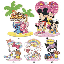 Load image into Gallery viewer, Cartoon-Single Side Drill-Wooden Diamond Desktop Ornament