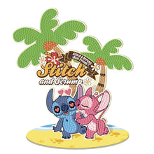 Load image into Gallery viewer, Cartoon-Single Side Drill-Wooden Diamond Desktop Ornament